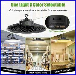 2PACK 240W 3000K 4000K 5000K Commercial High Bay LED Light Fixture Waterproof UL