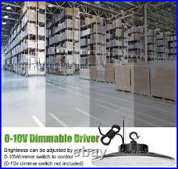 2PACK 240W 3000K 4000K 5000K Commercial High Bay LED Light Fixture Waterproof UL