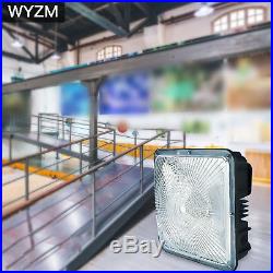 2PACK 70W LED Canopy Light Weatherproof High Bay Ceiling Gas Station Fixture ETL