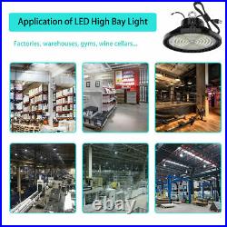 2PACK UFO LED High Bay Light 150W Work Shop Warehouse Industrial Lighting 5000K