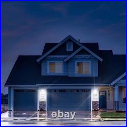 2PCS 120W LED Wall Pack Light Dusk-to-Dawn Commercial Outdoor Security Lighting