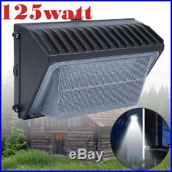 2PCS 125W Outdoor LED Lighting Wall Pack 5000K withPhotocell Dusk to Dawn LED IP65