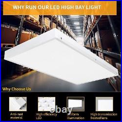 2PC 2FT LED Linear High Bay Lights Fixture 5000K Daylight White 100W AC 100-277V