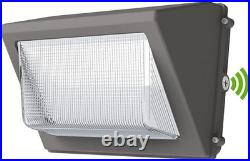 2Pack 100W LED Wall Pack Light Street Garden Dusk to Dawn Exterior Lighting Lamp