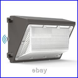 2Pack 120W Led Wall Pack Light Dusk to Dawn Commercial Outdoor Security Lighting