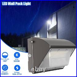 2Pack 150W Led Wall Pack Light Dusk to Dawn Commercial Outdoor Security Lighting