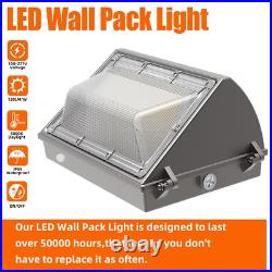 2Pack 150W Led Wall Pack Light Dusk to Dawn Commercial Outdoor Security Lighting
