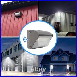 2Pack 150W Led Wall Pack Light Dusk to Dawn Commercial Outdoor Security Lighting