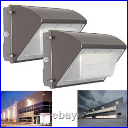 2Pack 150W Led Wall Pack Light Dusk to Dawn Commercial Outdoor Security Lighting