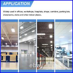2Pack 200W 100-277V LED Wareahouse Hanging Light Linear High Bay Shop Lamp 5000K