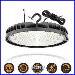 2Pack 200W UFO Led High Bay Light Dimmable Commercial Warehouse Garage Lights