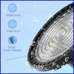 2Pack 200 Watts UFO Led High Bay Light 200W Commercial Warehouse Factory Light
