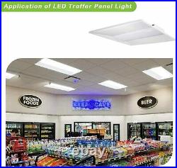 2Pack 2x2FT LED Troffer Panel Light 24W Dimmable Ceiling light Fixture 5000K UL