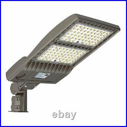(2Pack) 320W LED Shoebox Light For Parking Lot Street Area Tennis Court 480Volt