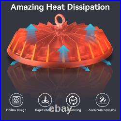 2Pack 500W UFO Led High Bay Light Commercial Industrial Factory Led Shop Light