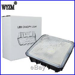 2Pack 70W Led Canopy Light Fixture Outdoor Garage Parking Bulb Light UL Listed