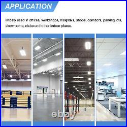 2Pack Linear High Bay Light 400W 5000K LED Shop Lights Garage Warehouse 100-277V