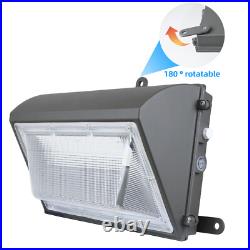 2Pcs 150W LED Wall Pack Light Commercial Industrial Outdoor Parking Lot Light