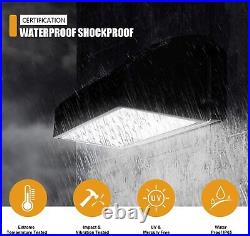 2Pcs/Pack 60Watt Led OutdoorFull Cut Off Wall Pack Light 5000K ETL DLC -350W HID