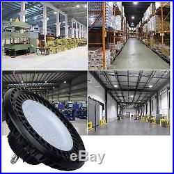 2X100w LED High Bay Warehouse Light Fixture Bright White Factory 300W Equivalent