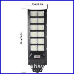 2XCommercial 1200W 1200LED Street 900000000LM Solar Light IP67 Dusk-to-Dawn Lamp