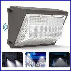 2X 120W LED Wall Pack Light Withphotocell Dusk to Dawn Commercial Industrial 5000K