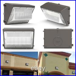 2X 120W LED Wall Pack Light withphotocell Dusk to Dawn Commercial Industrial 5000K