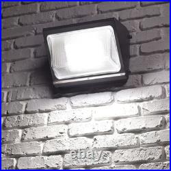 2X 120W LED Wall Pack Light withphotocell Dusk to Dawn Commercial Industrial 5000K