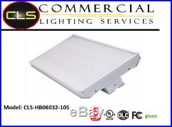 2' LED High Bay Shop Light 105W Bright 14500lm 5000K Dimmable Commercial Fixture