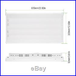 2' LED Linear High Bay Shop Light Fixture 110W 14410lm 5000K Dimmable Commercial