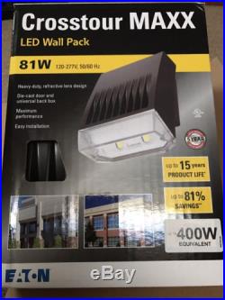 (2) Lumark Crosstour Maxx 81w LED Wall Pack