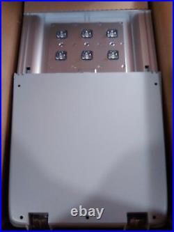 2 New in box, Ecobra-Head LED Street Lights 6 LED 120-277V 4000K 530mA Gray 41W