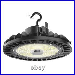 2 PACK 200W UFO Led High Bay Light Dimmable Warehouse Shop Fixture 30,000 Lumen