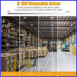 2 PACK 200W UFO Led High Bay Light Dimmable Warehouse Shop Fixture 30,000 Lumen