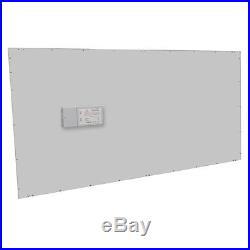 2 PACK 2' x 4' LED Panel Light 50W 5000K White Ceiling Retrofit Recessed UL DLC