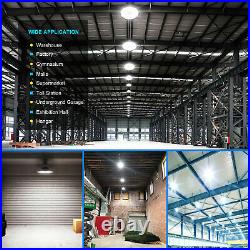 2-PACK LED High Bay Light Commercial Warehouse Factory Garage Shop Light 100Watt