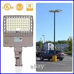 2-PACK LED Parking Lot Light 150W 5000K Outdoor Street Shoebox Pole Light UL DLC