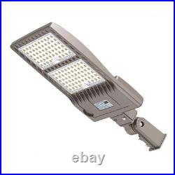 2 PACK LED Street Area Light 320W Shoebox Outdoor Parking Lot Pole Light Fixture