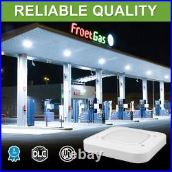 2-Pack 150W LED Canopy Gas Station Light 21000LM LED Parking Garage Light 5700K