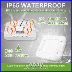 2-Pack 150W LED Canopy Gas Station Light 21000LM LED Parking Garage Light 5700K