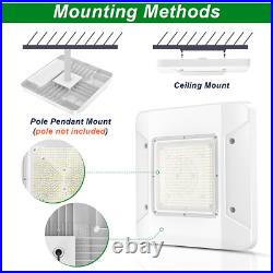 2 Pack 150W LED Canopy Light Parking Lot Gas Station Lamp IP65 21000LM 5700k UL