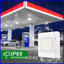 2 Pack 150W LED Canopy Light Parking Lot Gas Station Lamp IP65 21000LM 5700k UL