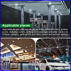 2 Pack 150W LED Canopy Light Parking Lot Gas Station Lamp IP65 21000LM 5700k UL