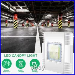 2 Pack 150W LED Canopy Light Parking Lot Gas Station Lamp IP65 21000LM 5700k UL