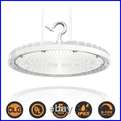 2-Pack 150W UFO LED High Bay Lights Dimmable 21000LM 400W HID/HPS Equiv. 5000K