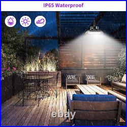2 Pack 150W UFO Led High Bay Light with Motion Sensor Warehouse Factory Fixture