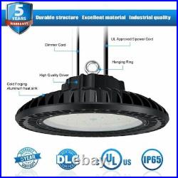2 Pack 300W LED High Bay Lighting Commercial Warehouse Workshop Garage GYM Light