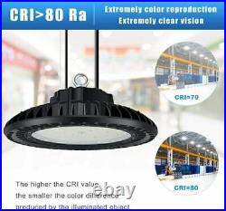 2 Pack 300W LED High Bay Lighting Commercial Warehouse Workshop Garage GYM Light