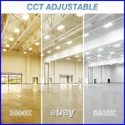 2 Pack 400W LED High Bay Shop Light Commercial Hanging Fixtures 60000LM 100-277V