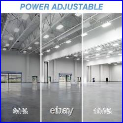 2 Pack 400W LED High Bay Shop Light Commercial Hanging Fixtures 60000LM 100-277V